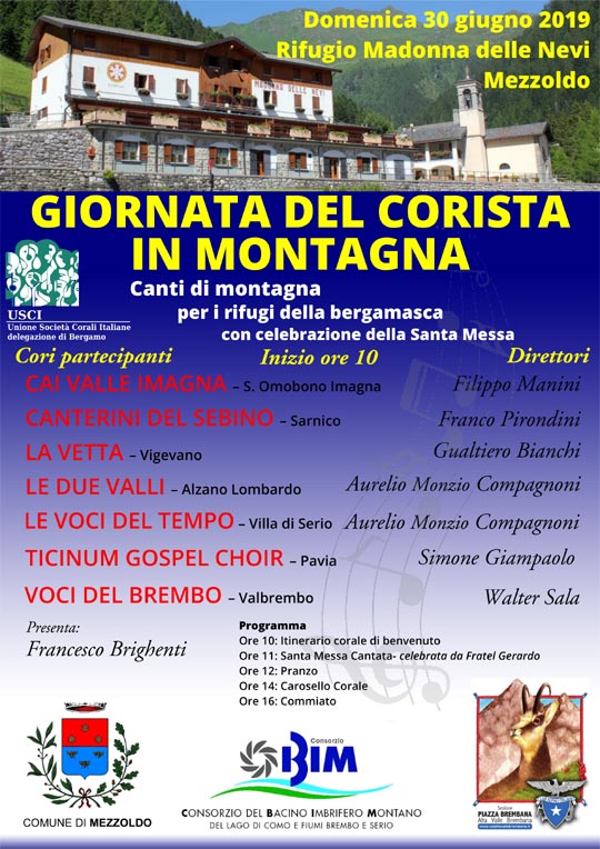 Giornata del Corista 2019